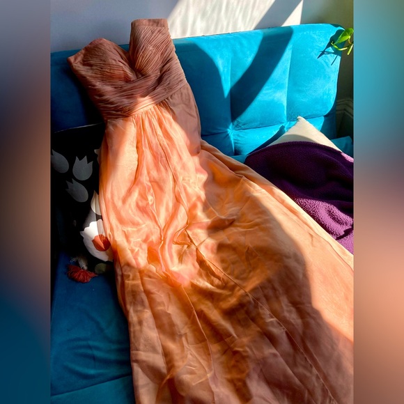 Blush pink formal dress S/M - Picture 1 of 8